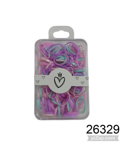 Imagen de COLITAS DE PELO GOMITAS COLOR PASTEL EN CAJITA  5.26